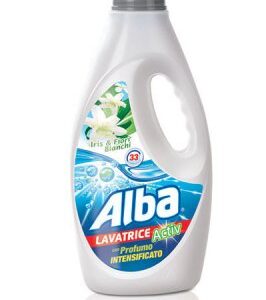 ALBA LAVATRICE 33 LAVAGGI IRIS E FIORI BIANCHI 1850 ML – Cartone da 8
