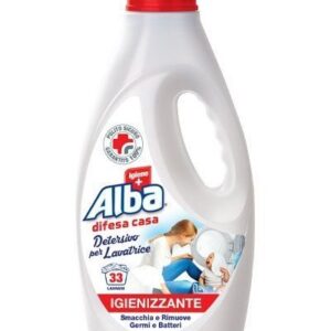 ALBA LAVATRICE 33 LAVAGGI IGIENIZZANTE DIFESA CASA PZ.8x1850ML – Cartone intero