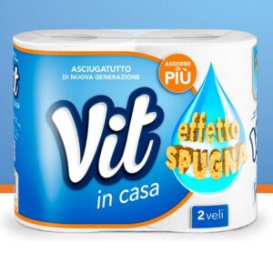 ASCIUGATUTTO ROT.2 VIT EFFETTO SPUGNA 2V – Balla da 12 (CF.12)